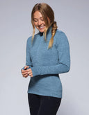 Sigrid Women's Grid-Back Tech Fleece Half-Zip